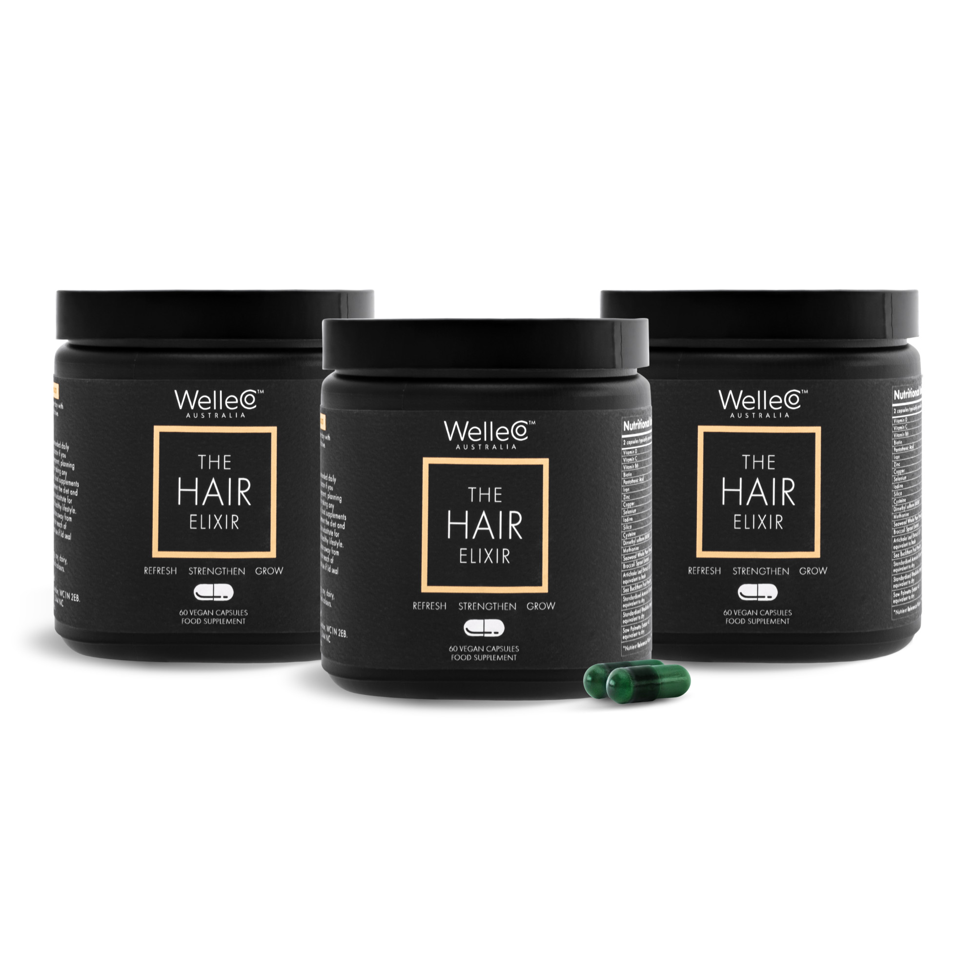 The Hair Elixir Three Month Pack