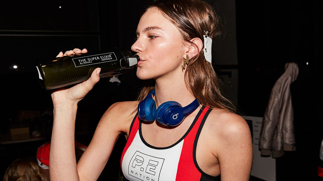 What the Models Were Sipping on at MBFW