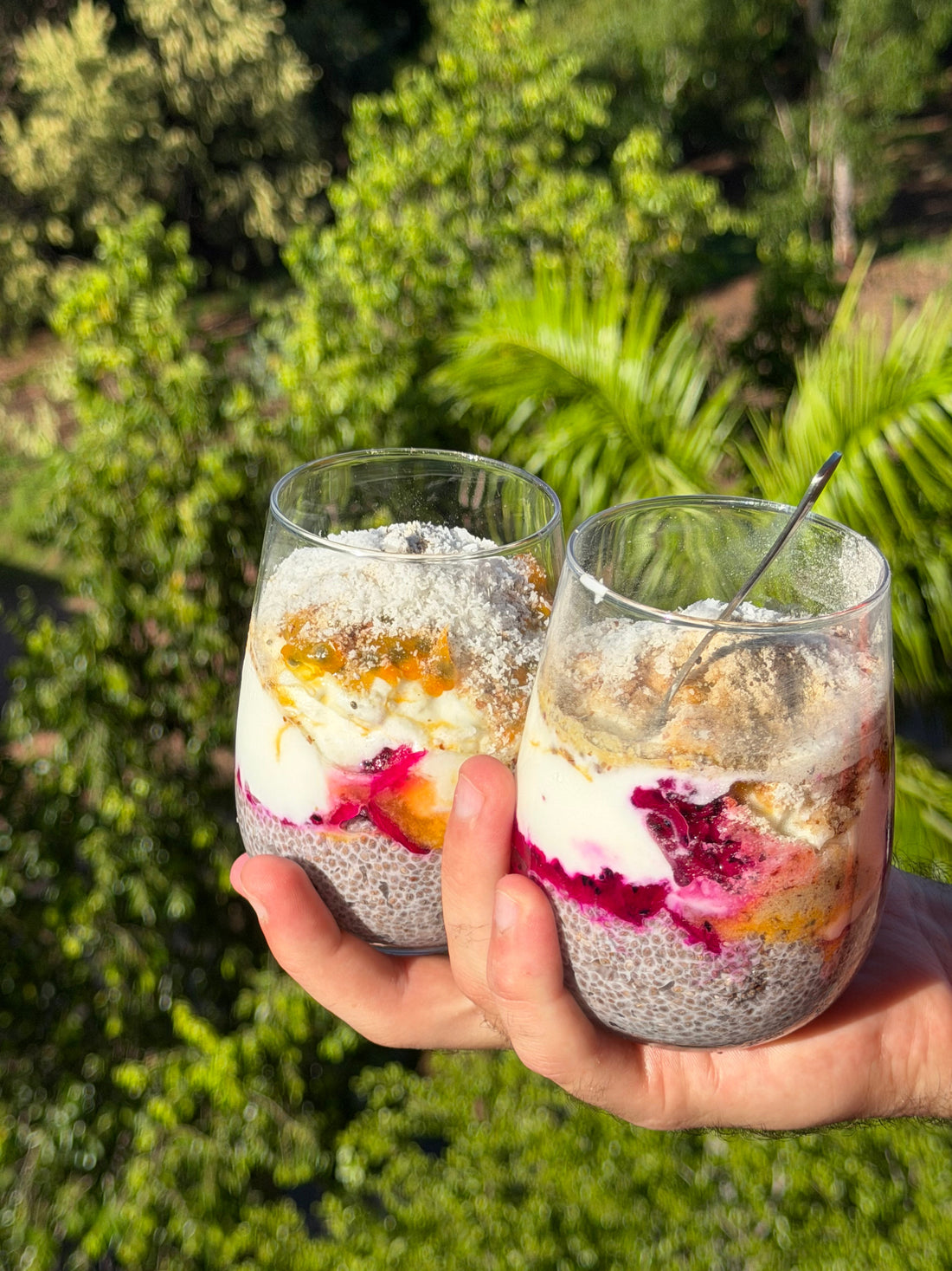 Passionfruit Hydroprotein Chia Pudding