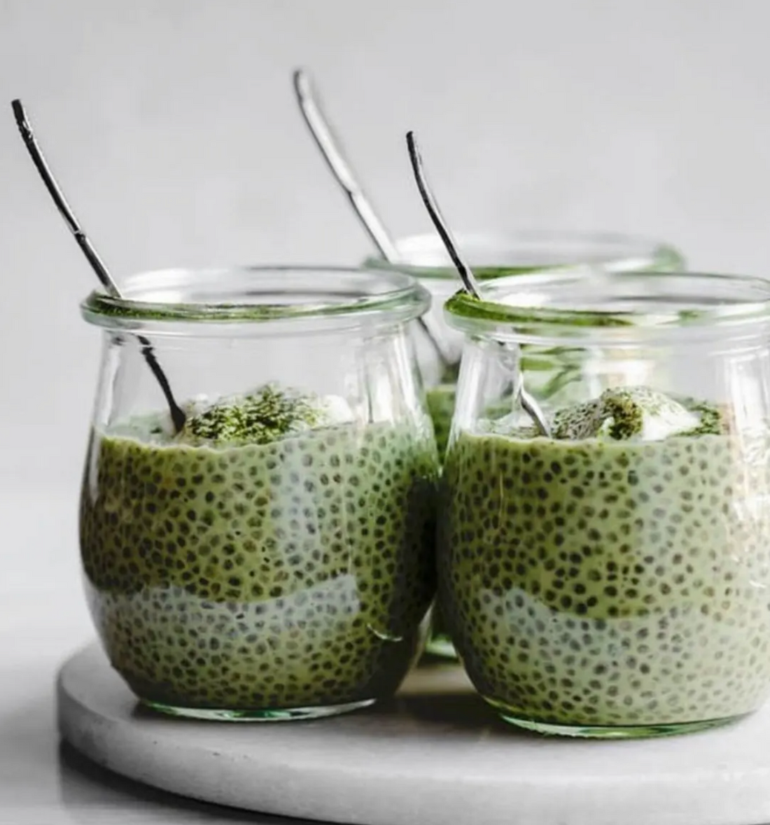 Matcha Glow Chia Pudding