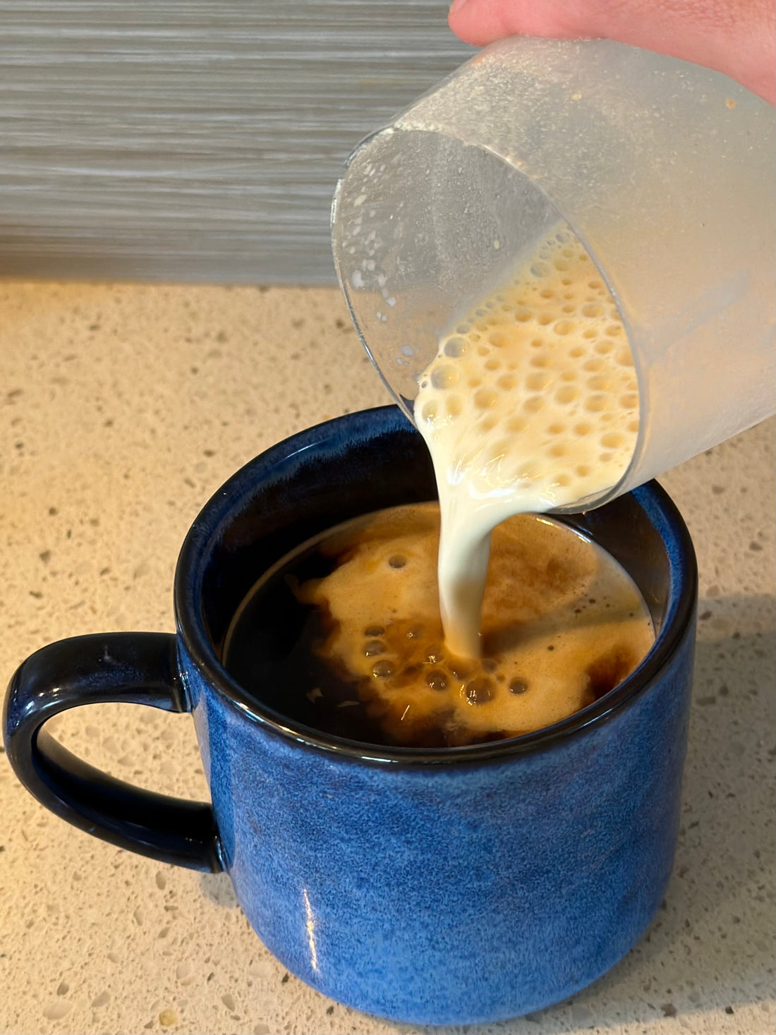 Vanilla Protein Foam Topping