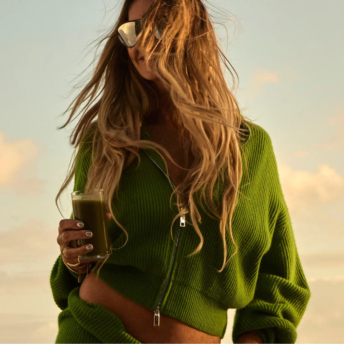 Green is the new black: a message from Elle