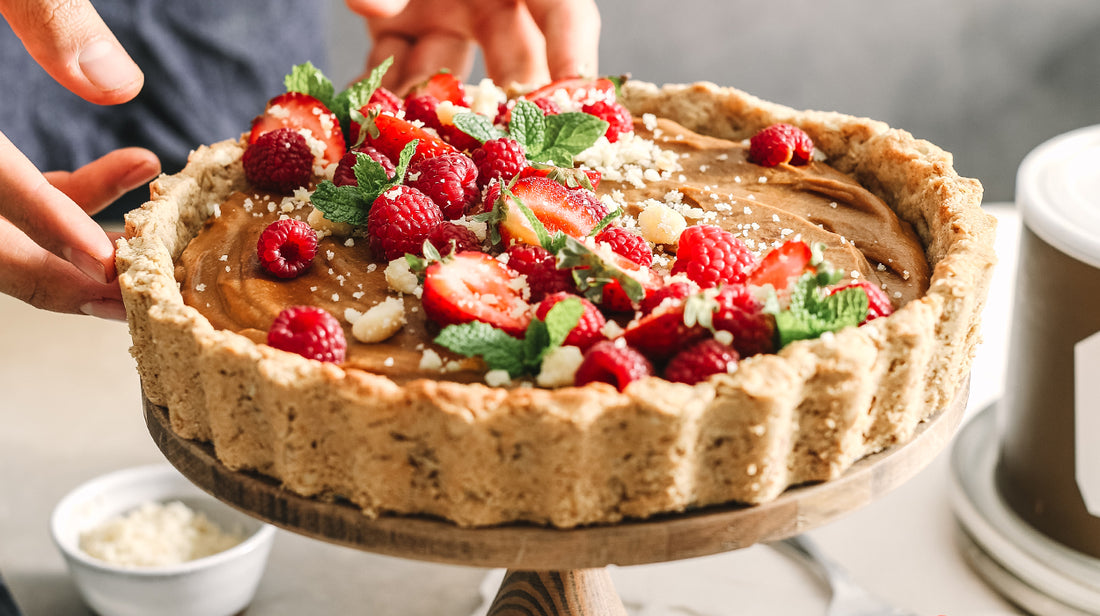 Healthy Christmas Tart