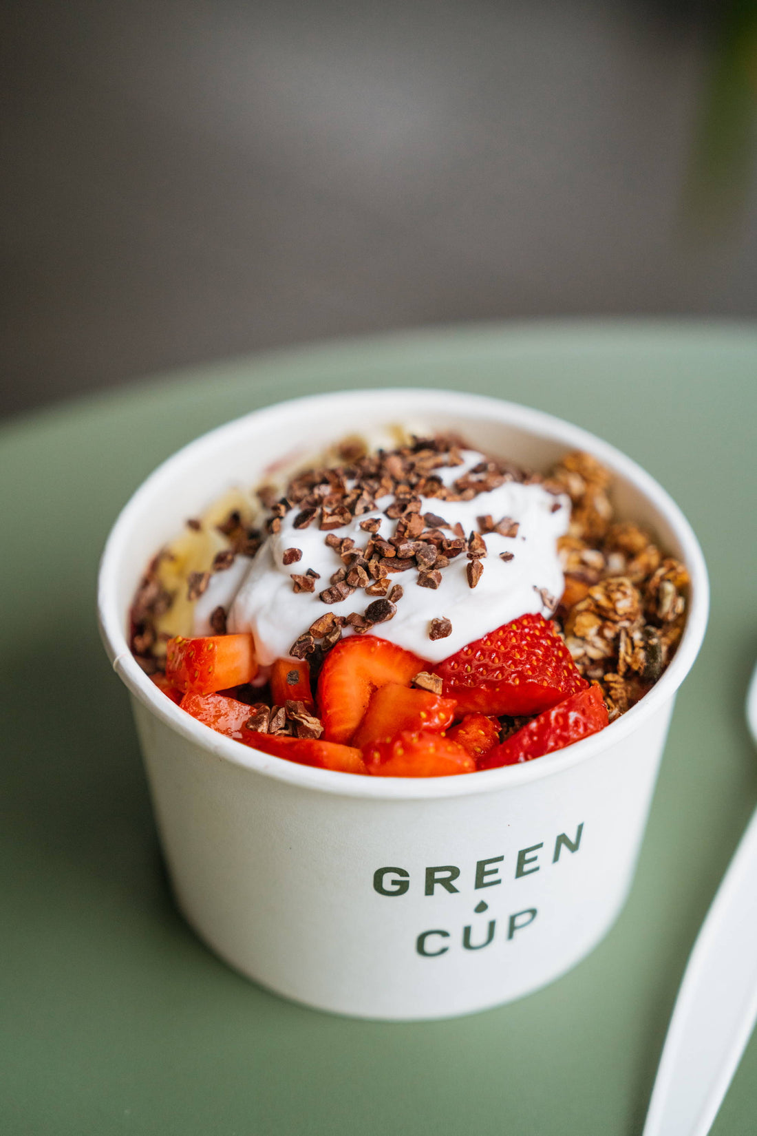 WelleCo x Green Cup Collab: Choc Protein Acai Bowl