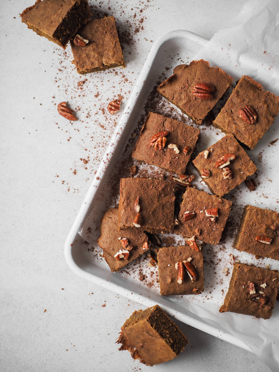 Vegan Protein Brownies