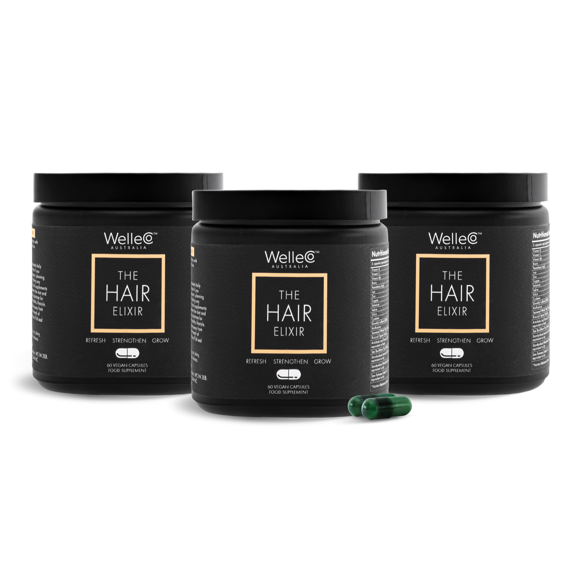 Hair Elixir Three Month Pack