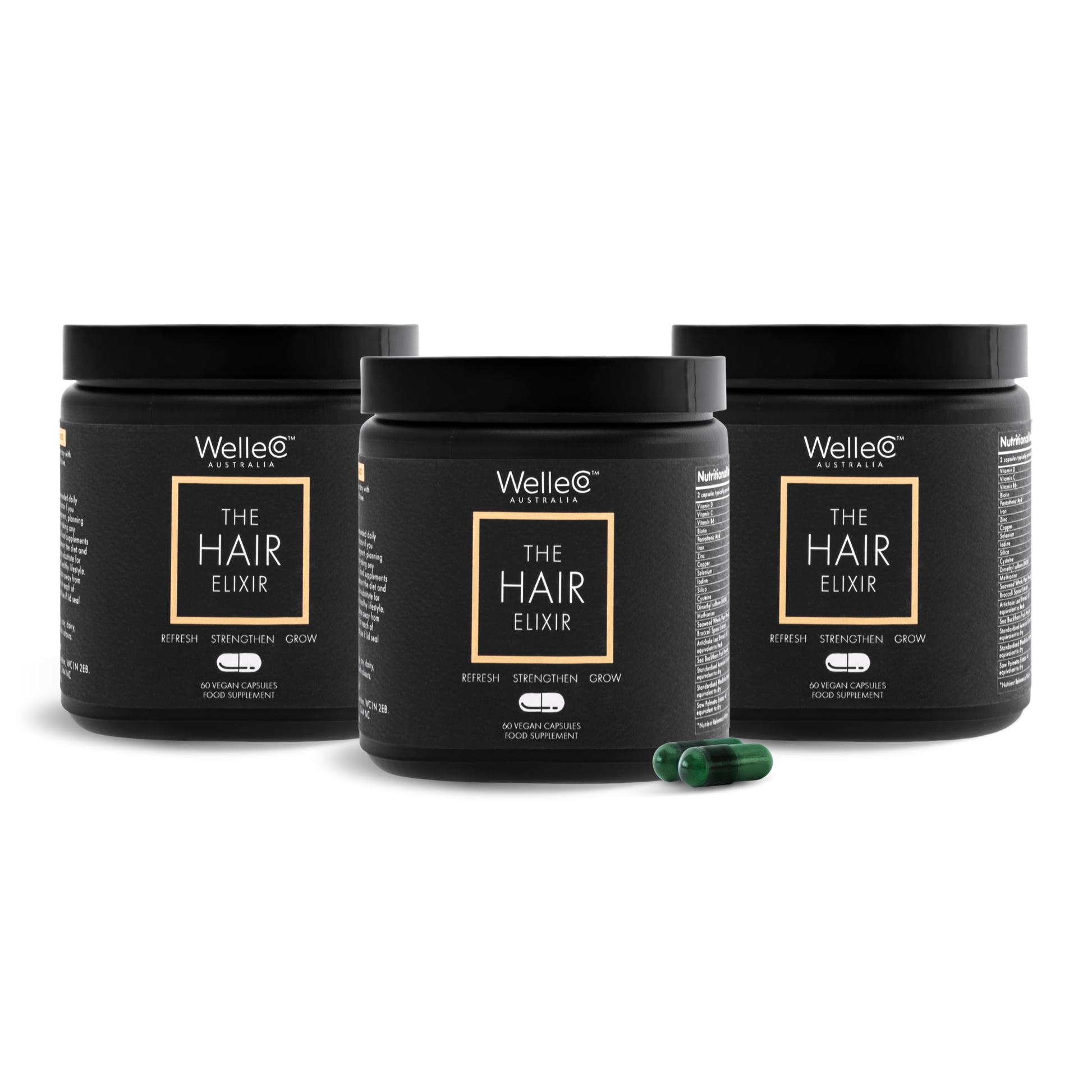 The Hair Elixir Three Month Pack