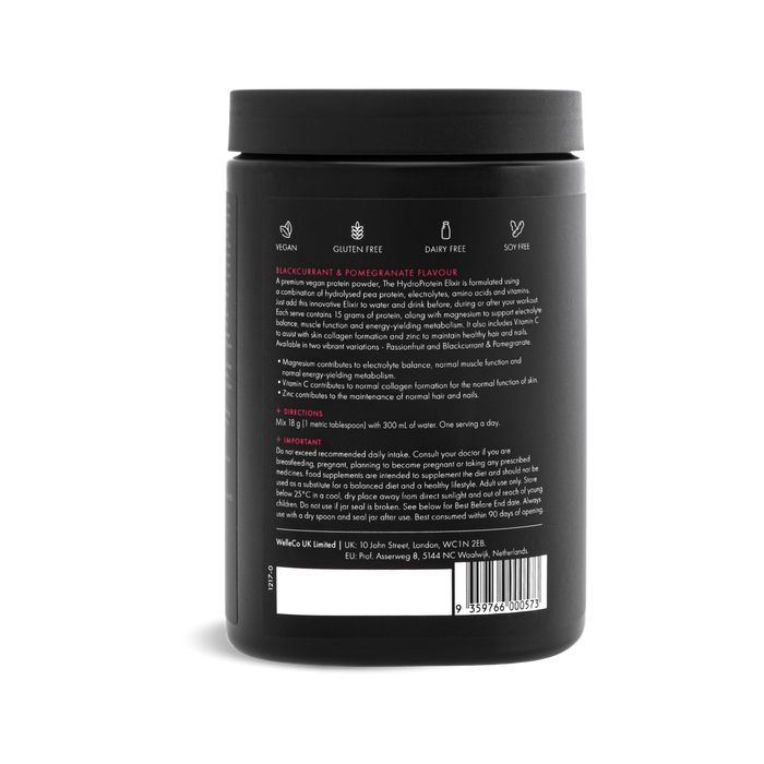 The HydroProtein Elixir