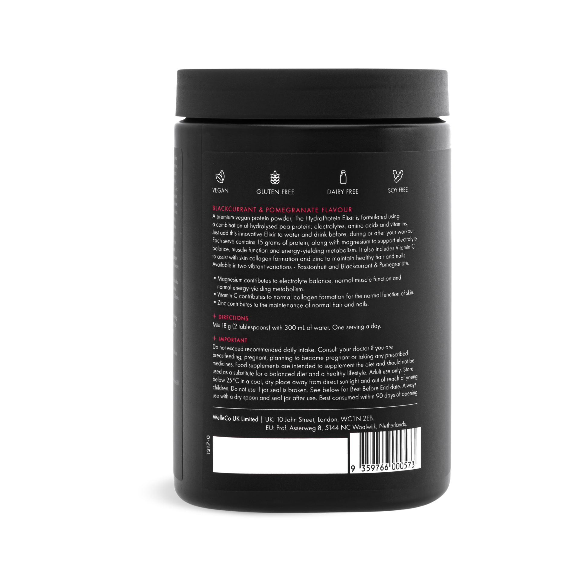 The HydroProtein Elixir