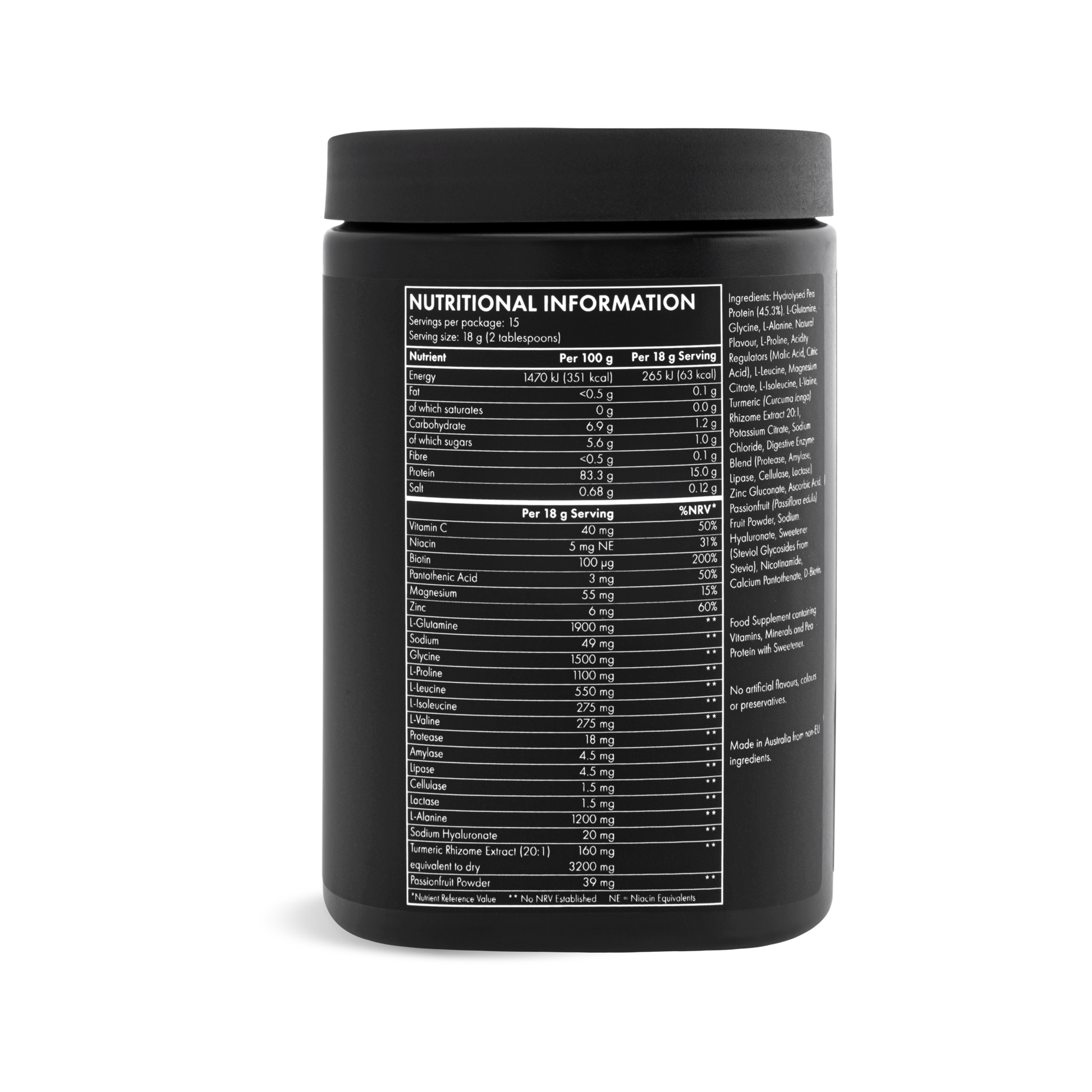 The HydroProtein Elixir