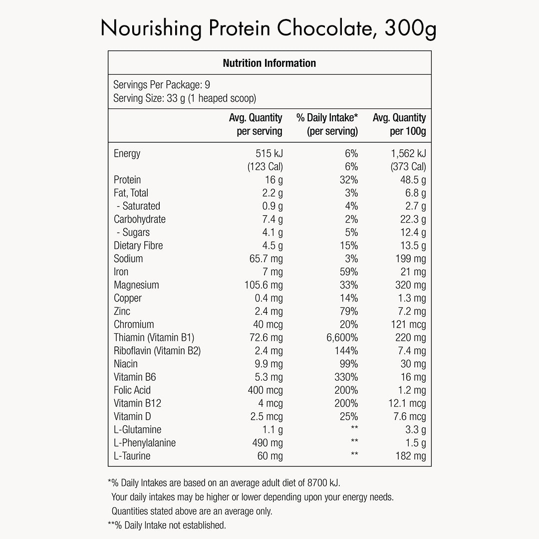 3::Unflavoured 300g + Chocolate Protein 300g